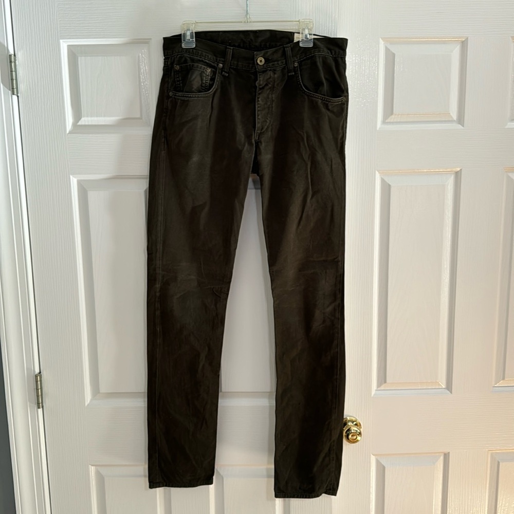 Rag and Bone Standard Issue Green Jeans